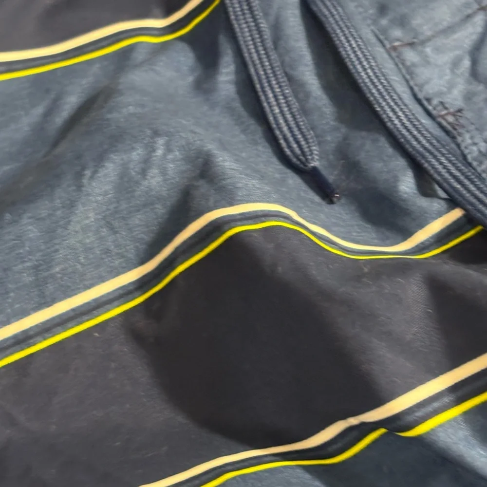 Old Navy Men's Gray‎ and Yellow Board Shorts